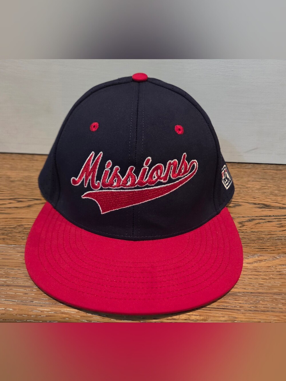 The Game - "Missions" - Baseball Hat - Fitted (S) - Polyester - Blue / Red